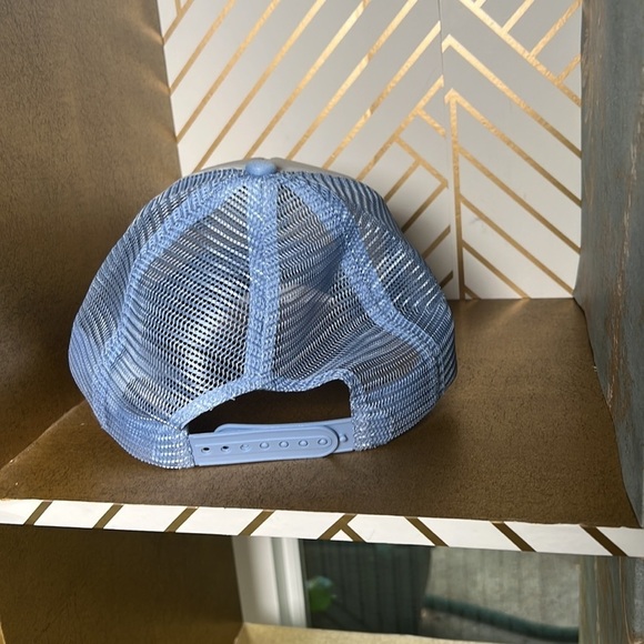 Giddy Up Buttercup H&M Light Blue & White Trucker Hat - Picture 5 of 8